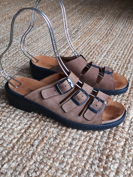 Romika Shoes - Romika leather slip-on sandals